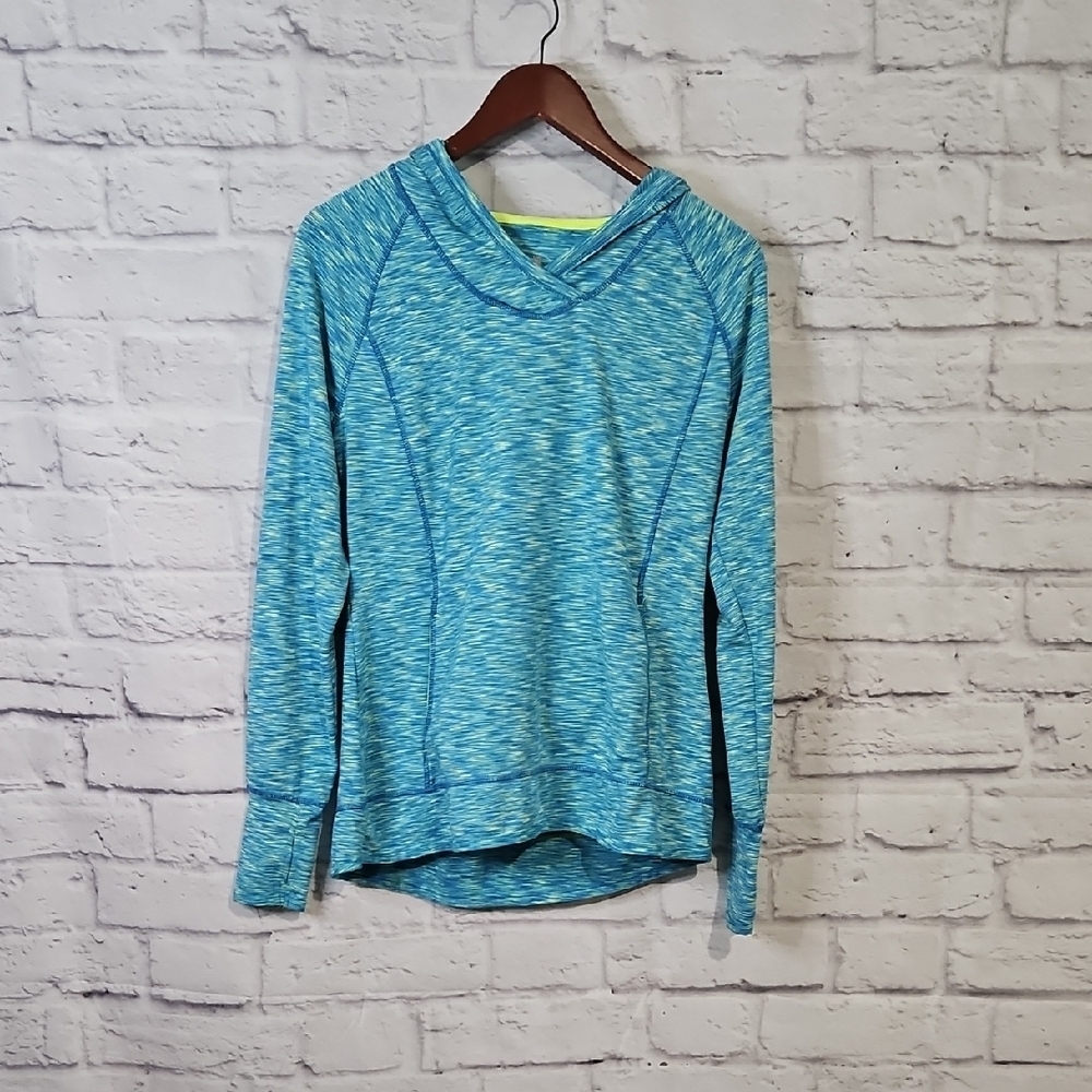 Tangerine Blue Athletic Women's Hoodie